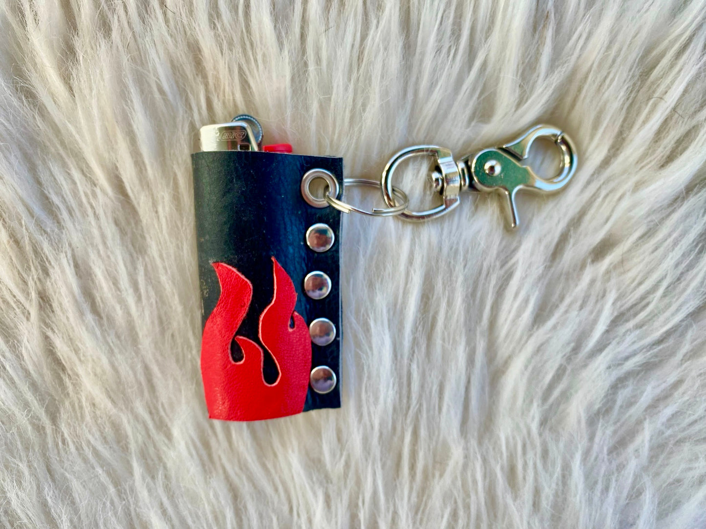 Turbo Flame Lighter Case w/ No Chain