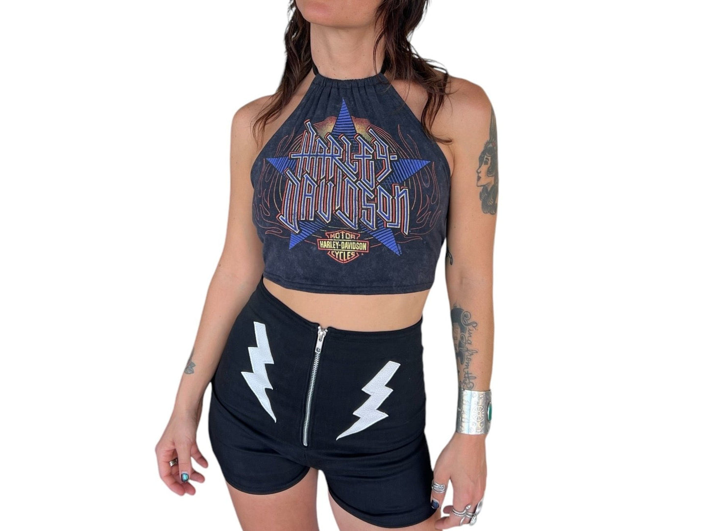 Heavy Metal Harley Halter