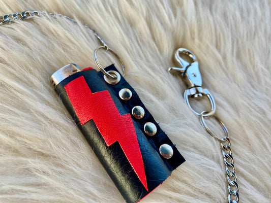 Rock n' Roll Lighter Case w/ Chain