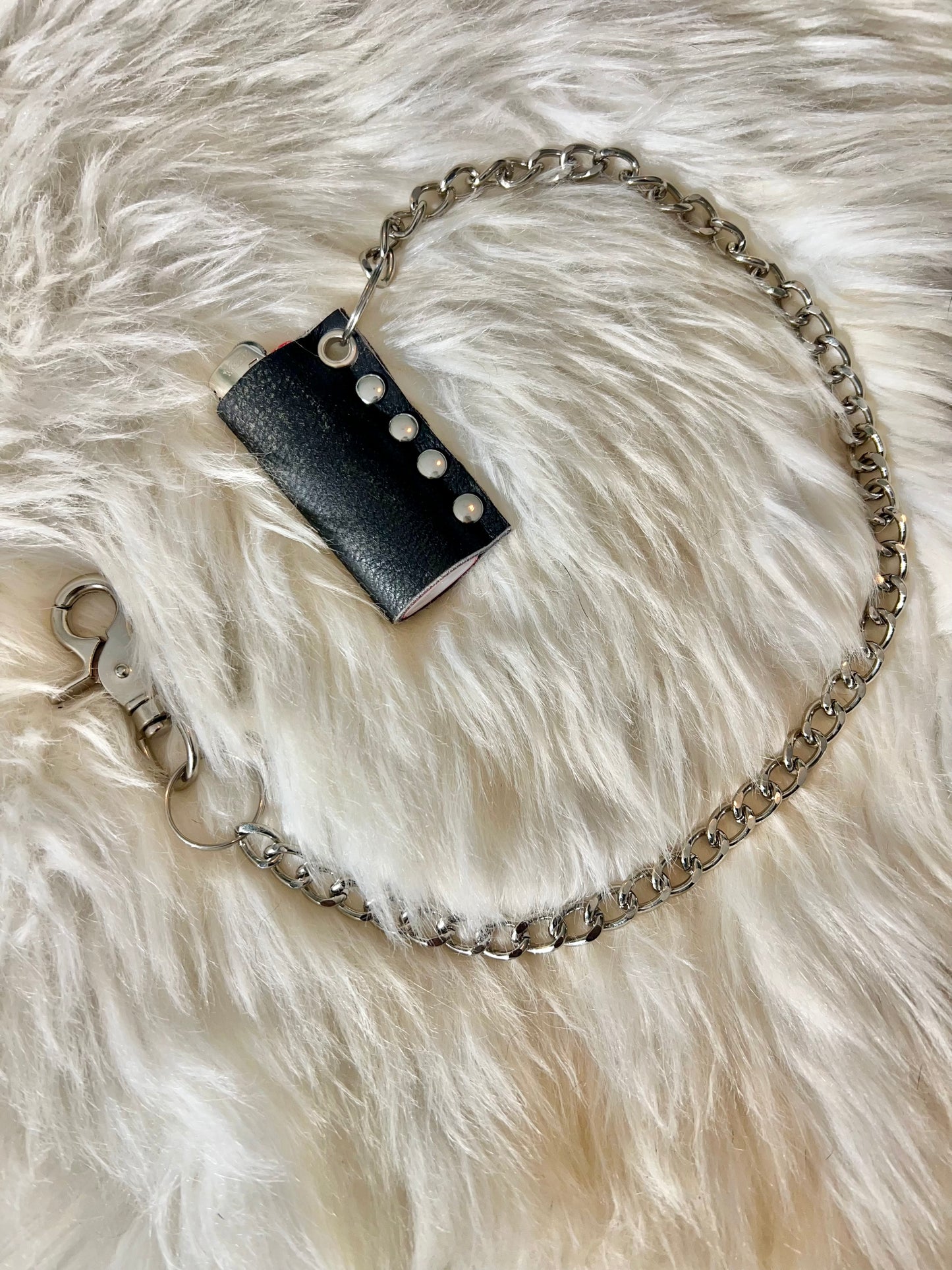 Thick Leather Lighter Case