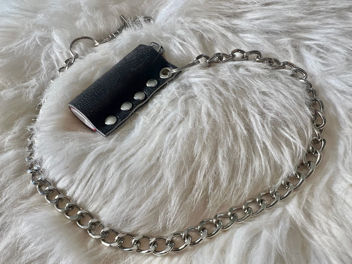 Thick Leather Lighter Case