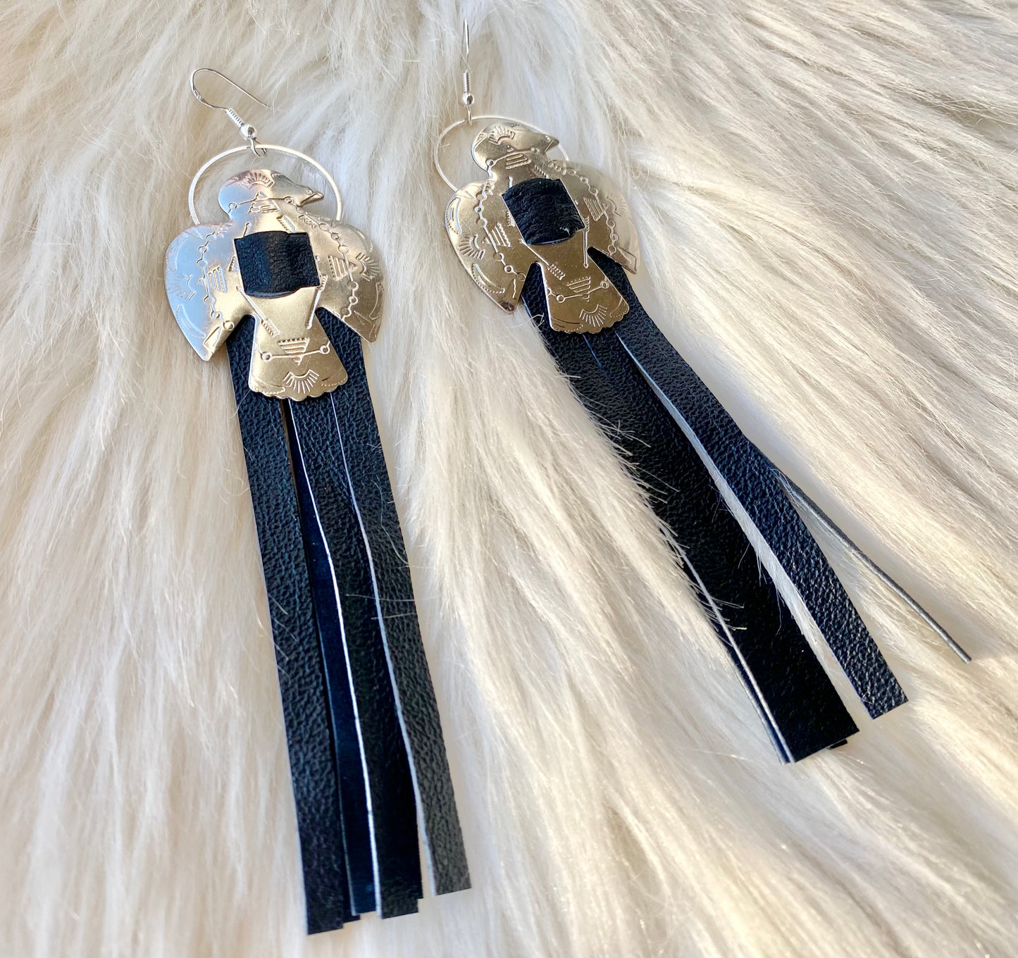 Thunderbird Fringe Earrings