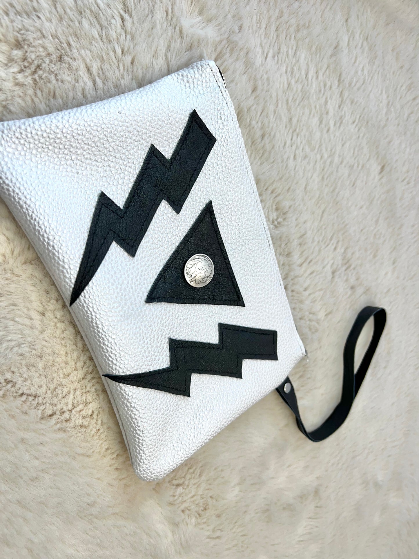 White Lightning Clutch w/ Indian Nickel