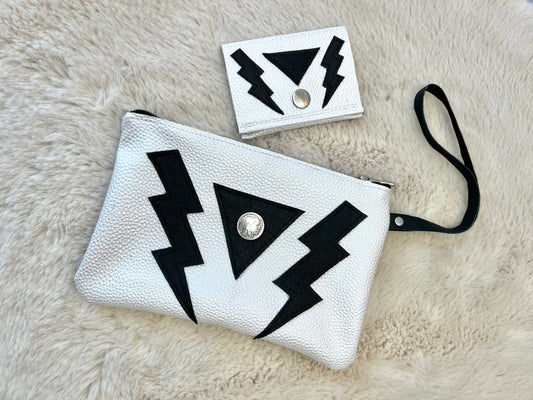 White Lightning Clutch w/ Indian Nickel