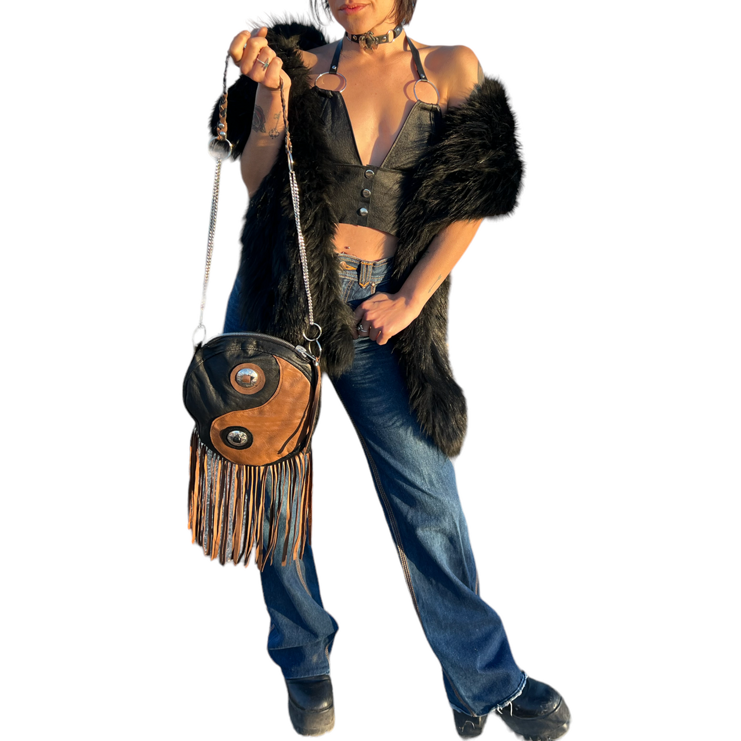 Yin Yang Queen Handbag