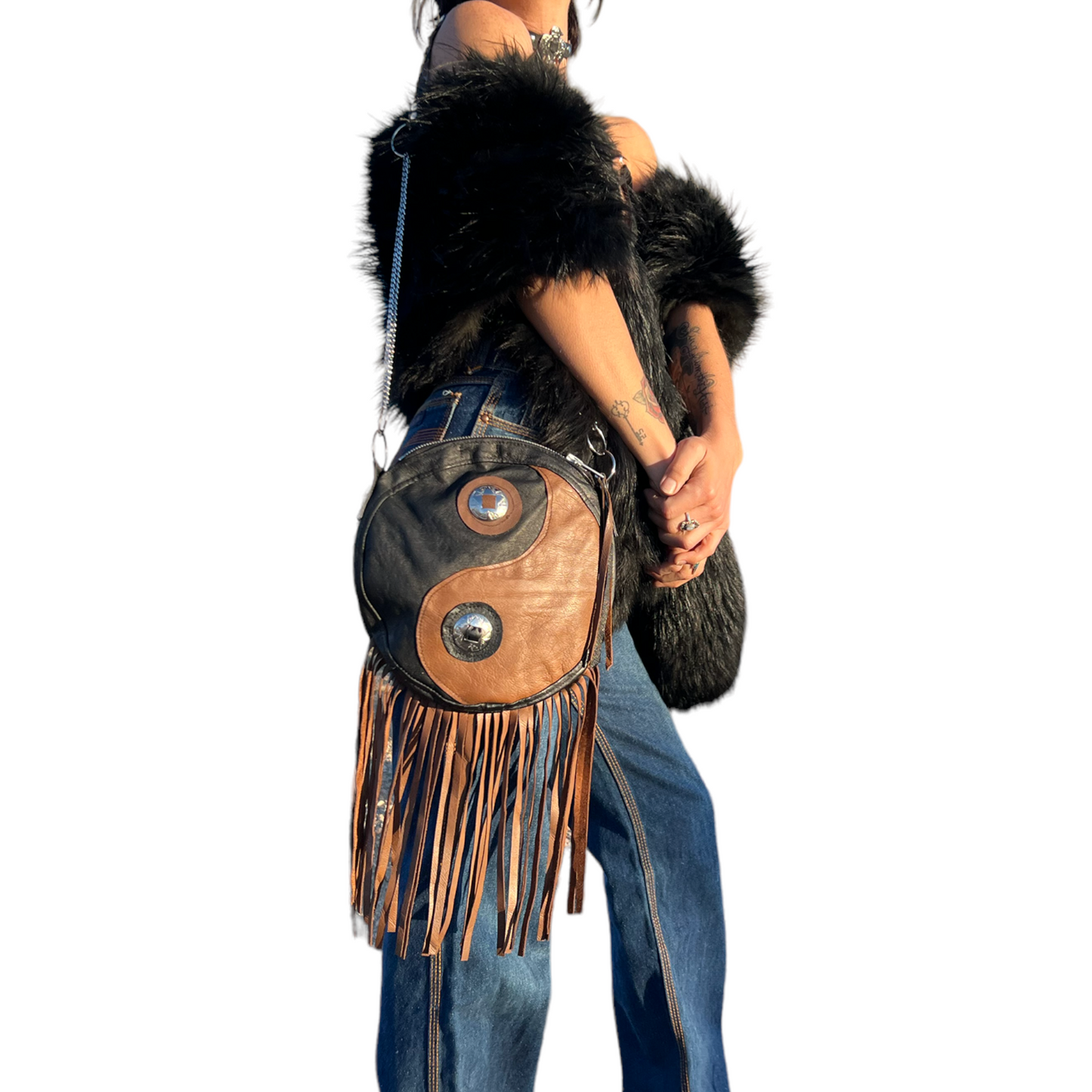 Yin Yang Queen Handbag