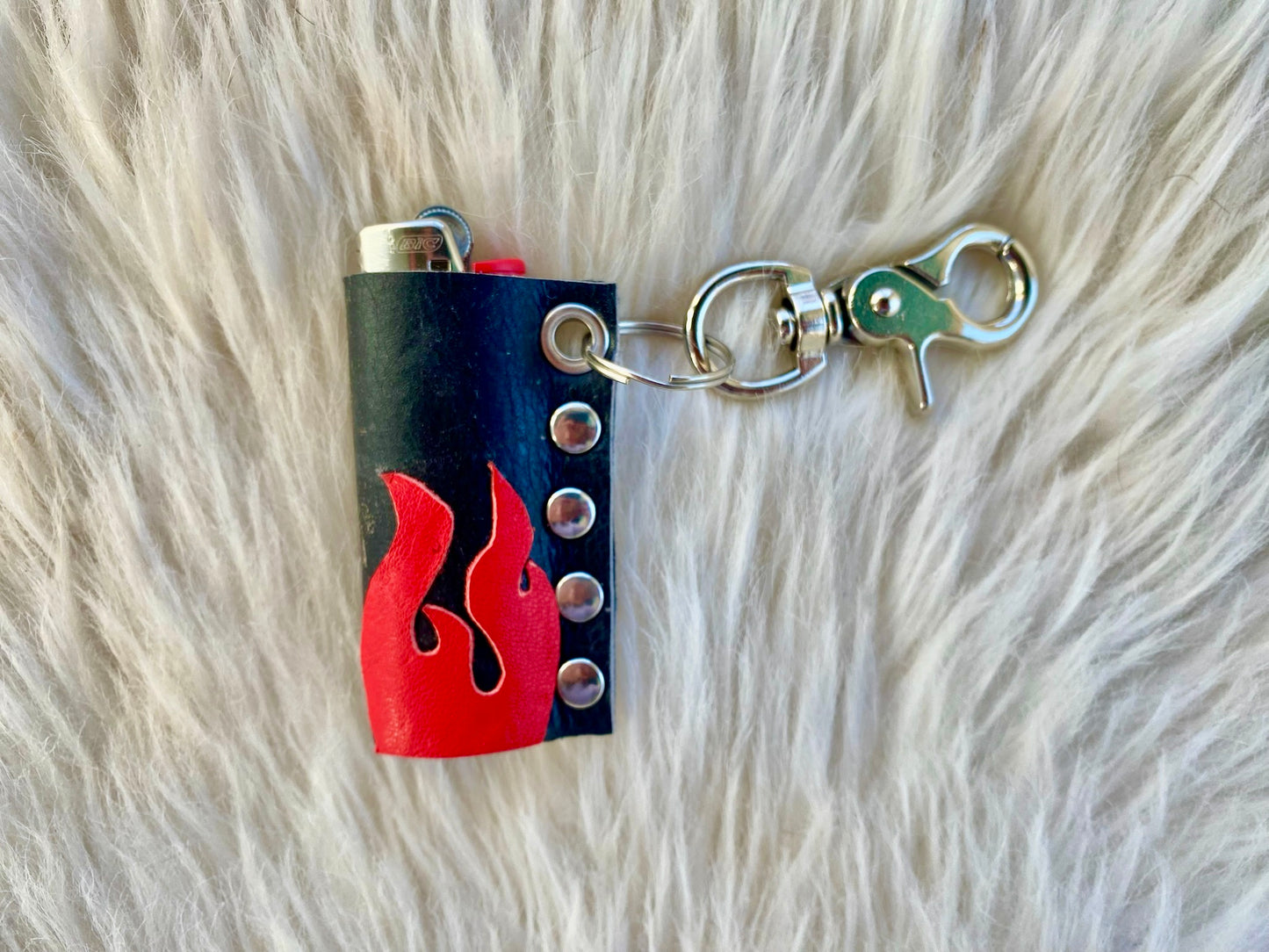 Turbo Flame Lighter Case w/ No Chain