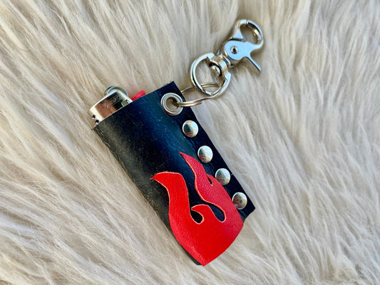 Turbo Flame Lighter Case w/ No Chain