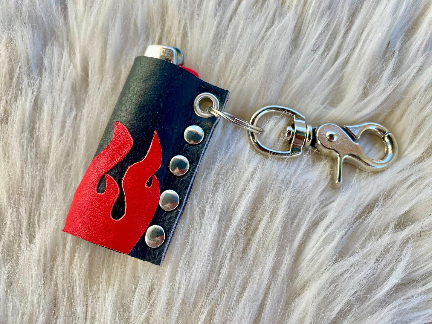 Turbo Flame Lighter Case w/ No Chain