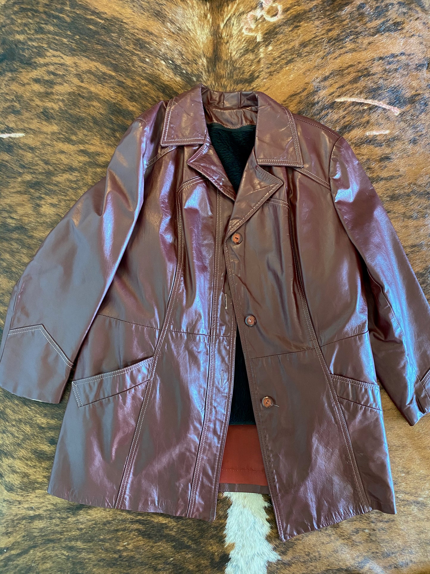 1970s JC Penny's Leather Jacket