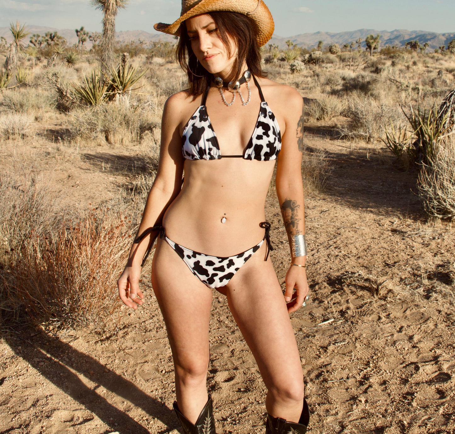 Cowgirl Queen Bikini Top