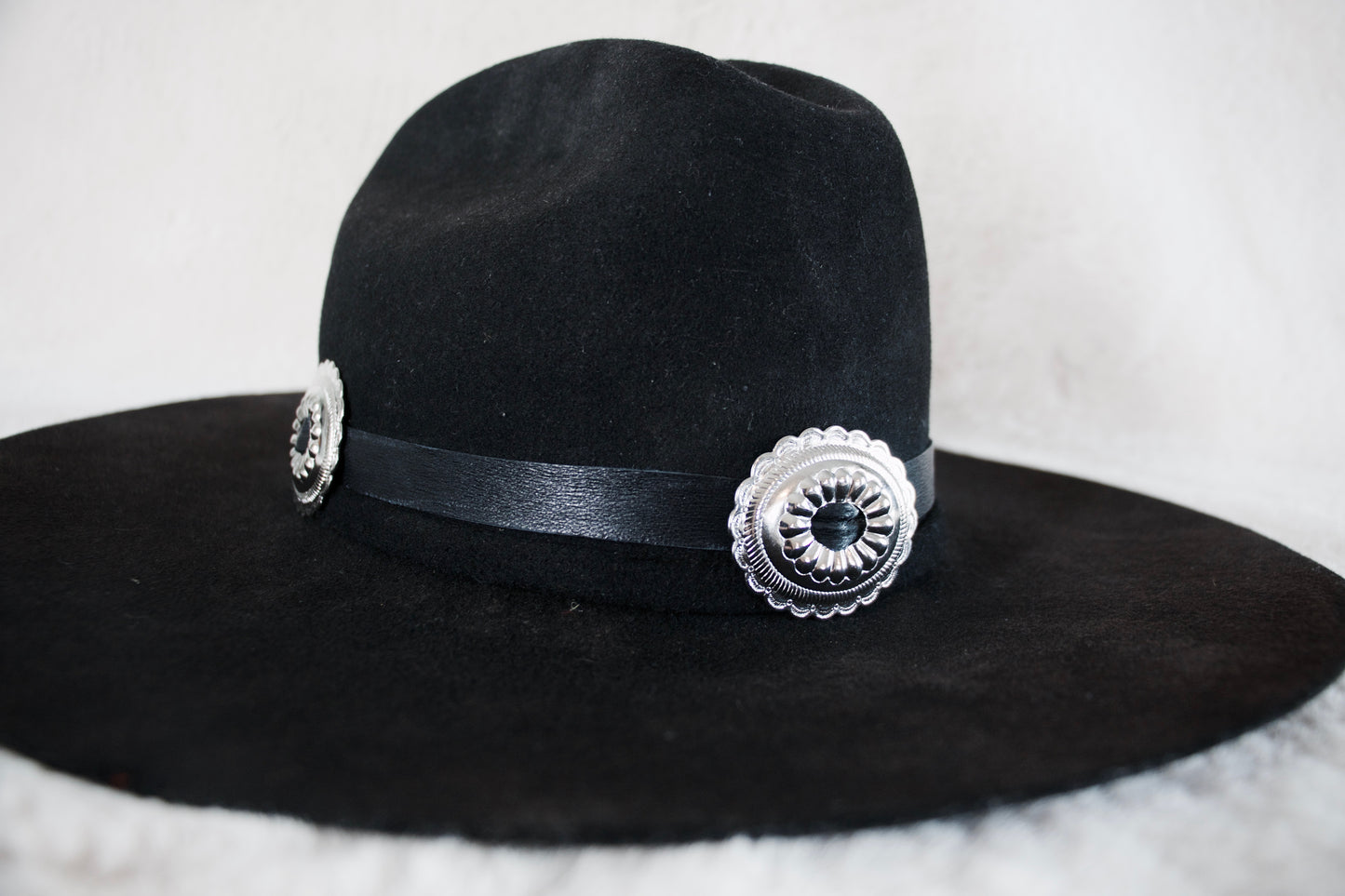 Tripple Oval Concho Hat Belt