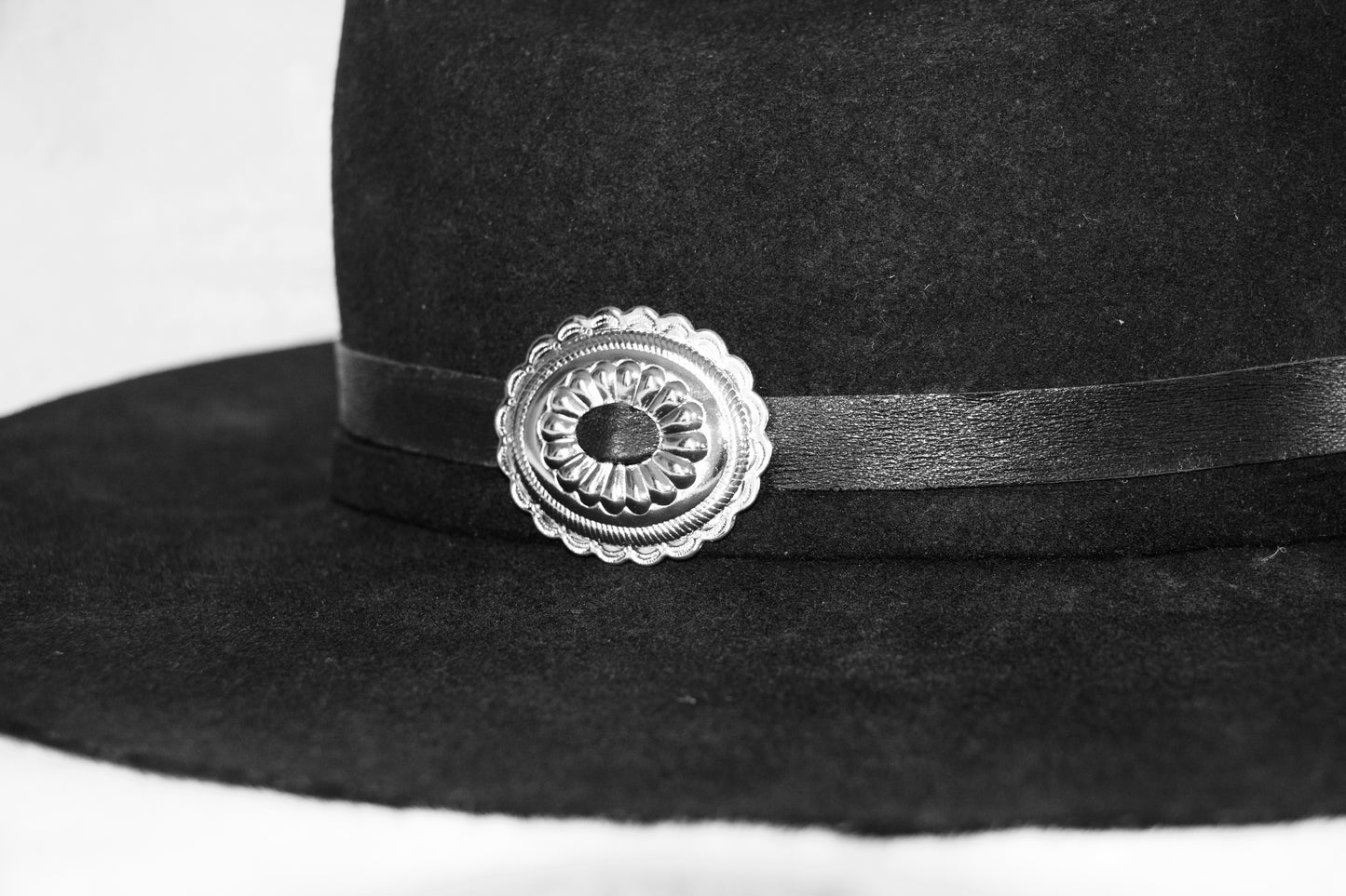 Tripple Oval Concho Hat Belt
