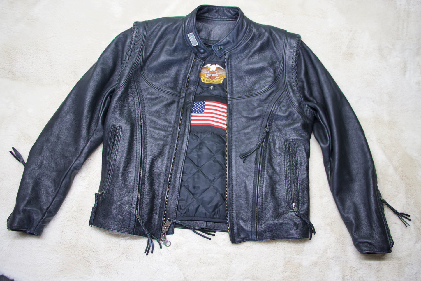Willie G Harley Davidson Biker Jacket
