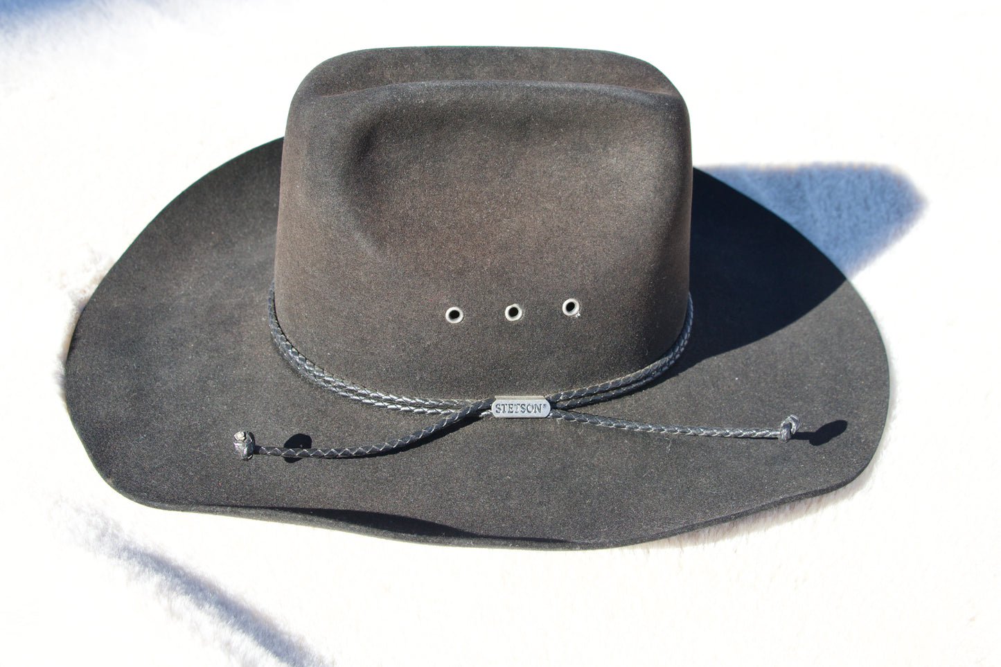 Black Stetson Cowboy Hat