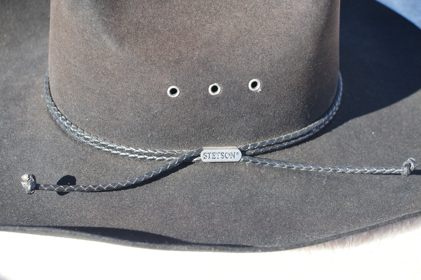 Black Stetson Cowboy Hat