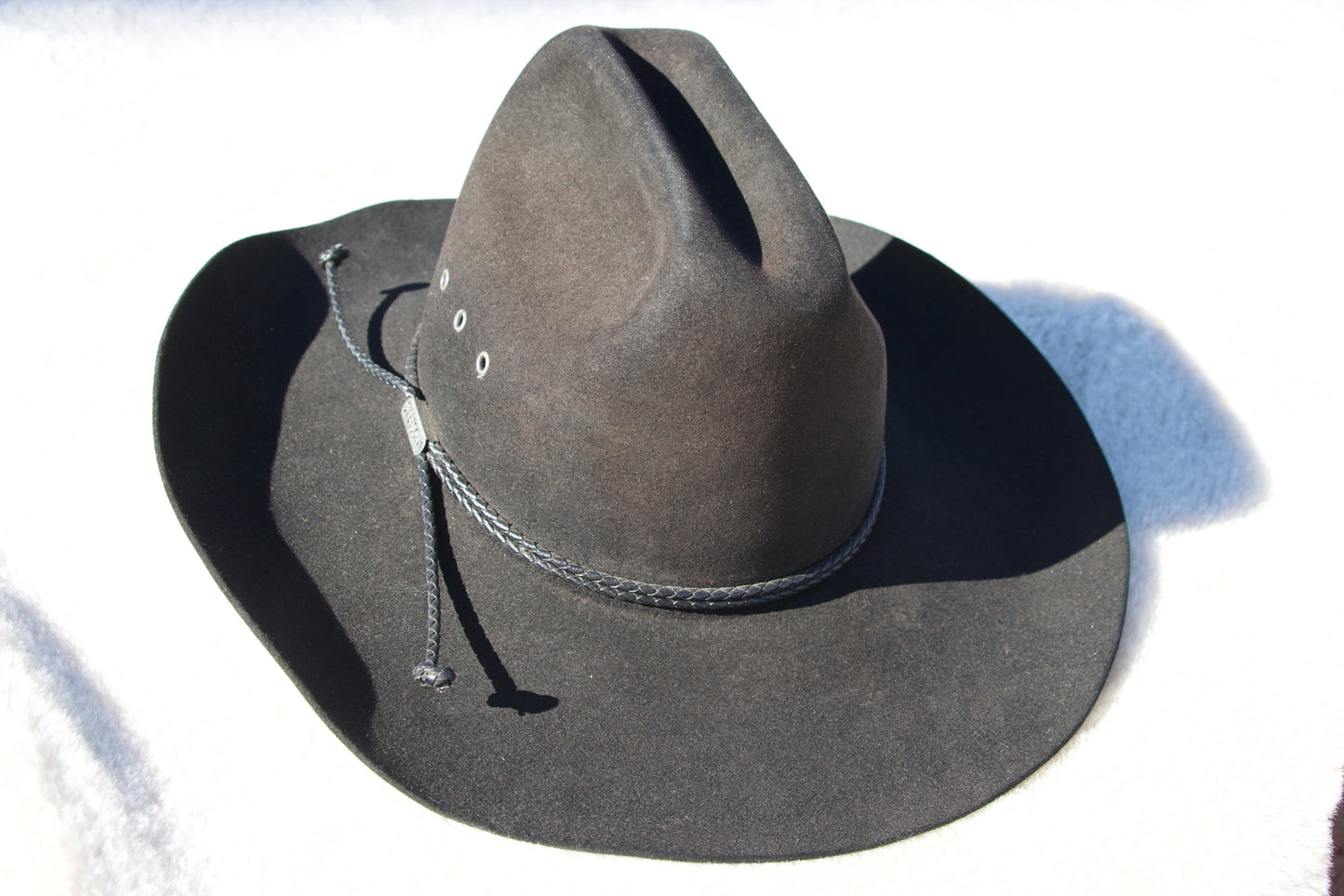 Black Stetson Cowboy Hat