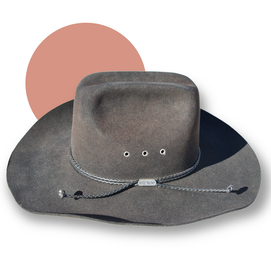 Black Stetson Cowboy Hat